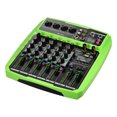 thumbnail image 4 of Muslady B6-MX Consola de Mezcla de Sonido Portátil de 6 Canales con Tarjeta de Sonido Mezclador de Audio, Potencia Fantasma de 48V y 16 DSP Integrados, Soporta Conexión BT, Función de Grabación de, 4 of 7