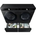 thumbnail image 4 of Samsung WE502NV 27 inch Bespoke Brushed Black Laundry Pedestal with Storage Drawer, 4 of 4
