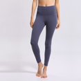 thumbnail image 1 of Pantalones de yoga color nude agradables para la piel, pantalones ajustados y elásticos para correr, con cintura alta y levantamiento de cadera para mujer, 1 of 2