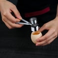 thumbnail image 4 of Travelwant Egg Cracker Topper, Stainless Steel Egg Opener Eggshell Cutter Kitchen Remover Tool Soft Boiled Egg Cutter for Raw/Soft Hard Boiled Egg, 4 of 7