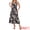 Black Blue, variant on DARING DIVA Women's Halter Sleeveless A-line Maxi Floral Print Casual Sundress XL Dark Blue