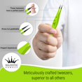 Majestic Bombay Precision Sharp Needle Nose Pointed Surgical Tweezers