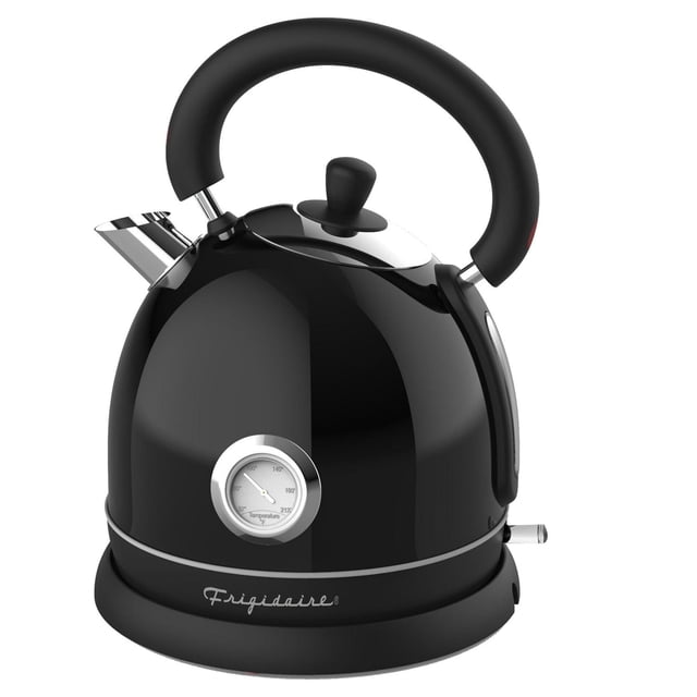 Bouilloire Électrique 1.8L Frigidaire Rétro en Acier Inoxydable