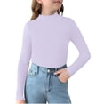 thumbnail image 5 of XXWXYD Baby Turtleneck Sweater Soli𝖽 Cotton Comfort Long Sleeve, Knit Pullover Warm Top For Boys Girls Fall Winter Casual Daily Layering Back-to-School Clothing, 5 of 6