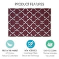 thumbnail image 3 of SussexHome Pets Ultra-Thin Cat and Dog Litter Mat for Litter Box - Washable Soft Natural Cotton Cat and Dog Feeding Mat - Paws-Kind Slip Resistant Place Mat - 2' x 3', 3 of 7