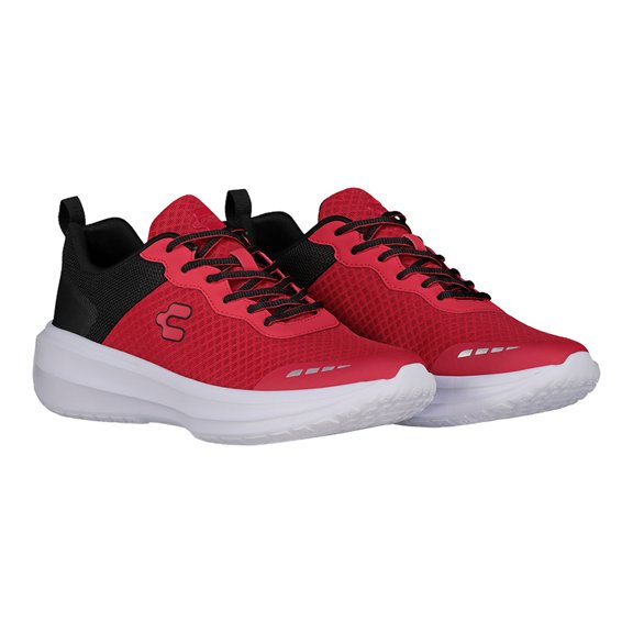 Tenis Charly para Caballero Estilo Running Rojo Talla 27