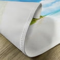 thumbnail image 5 of Ambesonne Ocean Place Mats Set of 4, Beach Sea Exotic Palms, Standard Size, Blue Green Cream, 5 of 6