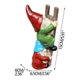 thumbnail image 3 of Xihbxyly Estatuas de Enanos Caprichosos, Diseño de Resina Trepadora, Detalles Pintados a Mano, Resistentes para Uso En Exteriores, Decoración Perfecta para Jardín y Patio, Un Punto Focal Encantador,, 3 of 7