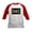 Red/White, variant on CafePress - Teach Peace Kids Baseball Jersey - Kids Cotton Baseball Jersey, 3/4 Sleeve Shirt
