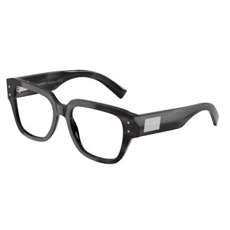 Dolce & Gabbana DG1246 1220 Gloss Black Gold Cat Eye Eyeglasses Frame Italy 53mm Dolce & Gabbana Eyeglasses DG1246 1220 53mm Black Gold  main image 4