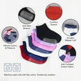 thumbnail image 4 of Debra Weitzner Toddler Crew Socks with Grips for Boys and Girls, Soft Non-Slip Cotton Socks, 12 Pairs, 4 of 8