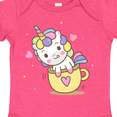 thumbnail image 4 of Inktastic Teacup Unicorn Boys or Girls Baby Bodysuit, 4 of 5