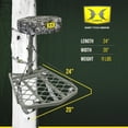 thumbnail image 3 of Hawk Helium Ultra Lite Hang-On Stand, Memory Foam Seat Hunting Gear, 27.25x20.5", 3 of 8