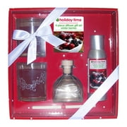 Holiday Time 4-Piece Diffuser Gift Set, Winter Berries