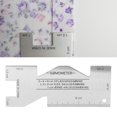 thumbnail image 4 of Seam Gauge, Quilting Ruler Aluminium Alloy Flexible High Accuracy  For Needlework, 4 of 8