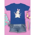 thumbnail image 3 of Bunny Mom And Babies T-Shirt Juniors -Image by Shutterstock,  Medium, 3 of 4