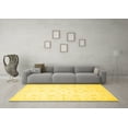 thumbnail image 3 of Ahgly Company Indoor Rectangle Oriental Yellow Traditional Area Rugs, 3' x 5', 3 of 4