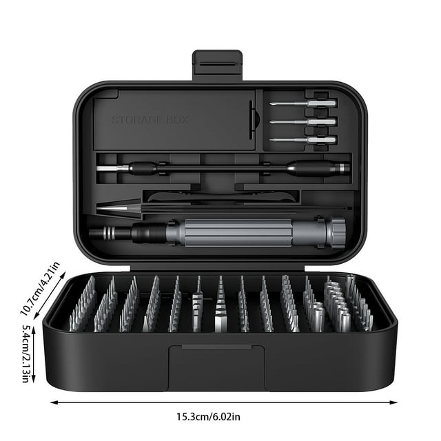 JJKBVCLO Precision Screwdriver Set 150 In 1 Electronics Tool Kit With 120 Bits Magnetism Screwdriver Set & 30 Bit Tool Set Handy Maintain Tool For Computer Phone Watch Camera Laptop
