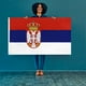 thumbnail image 5 of 3x5ft Bandera de Serbia Poliéster Impreso Flying Hanging Banners Republika Bunting Tmvgtek Otros artículos deportivos, 5 of 9