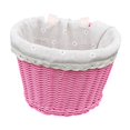 thumbnail image 5 of Tnarru Kids Bike Basket,Bike Hanging Basket,Waterproof Detachable Bike Storage Basket,Handlebar Basket for Boys Girls School Outdoor Pink, 5 of 9
