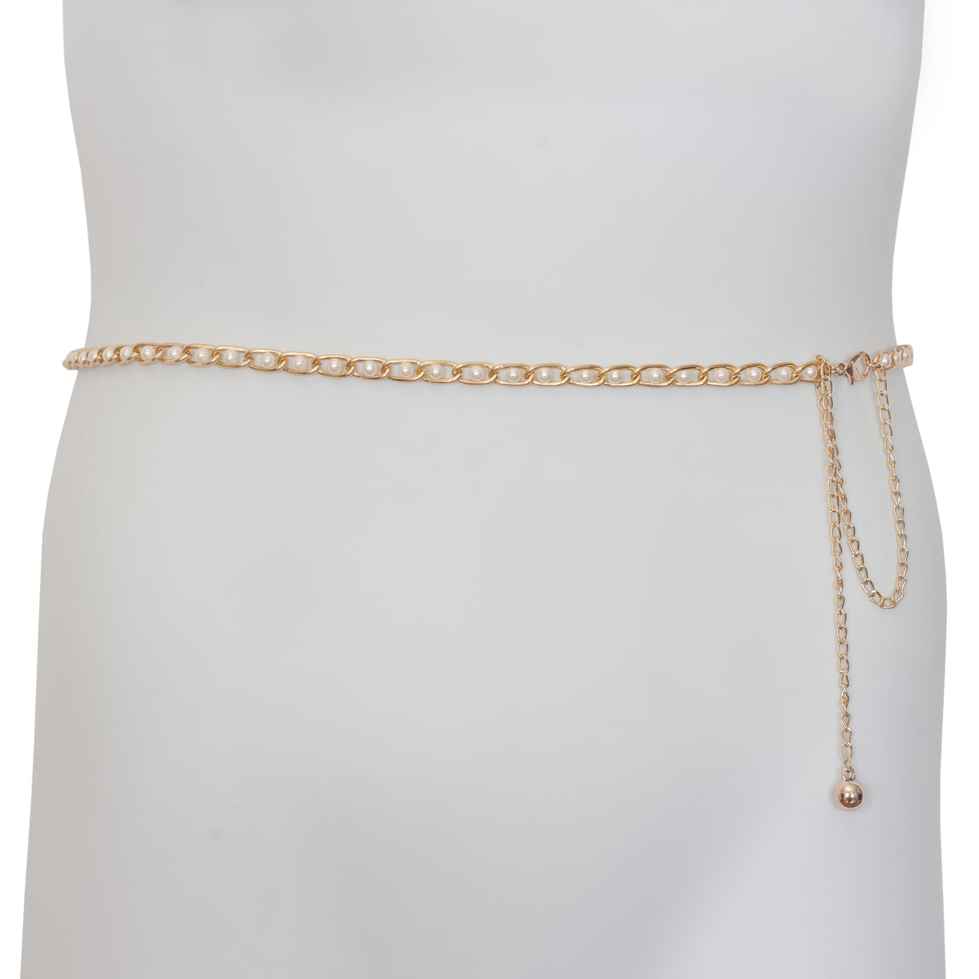 fan&louis gold waist chain belt for women