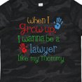 thumbnail image 4 of Inktastic Lawyer Like Mommy Boys or Girls Toddler T-Shirt, 4 of 5