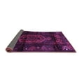 thumbnail image 2 of Ahgly Company Indoor Square Persian Purple Traditional Area Rugs, 7' Square, 2 of 4