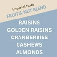 thumbnail image 2 of Imperial Nuts Fruit and Nut Blend 2.25 Oz 3 Packs, Healthy Trail Mix with Raisins Cranberries Cashews Almonds, Kosher Protein Snacks Lunch Travel On the Go Snacking w/ Snoep in Beperkte Oplage, 2 of 7