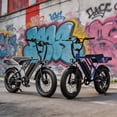 thumbnail image 3 of YareYi Electric Bike for Adults, 2000W Peak E-Mountain Bicycle, 20"x4" Fat Tire 30mph Ebike, 48V 624Wh Removable Battery 70Miles Range, 7 Speed and Full Suspension UL2849, 3 of 12