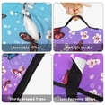 thumbnail image 6 of Colorful Butterfly Flower Pattern Teens Toddler Nap Mat with Pillow, Sleeping Mat Bag for Preschool Daycare 51"x22", 6 of 6