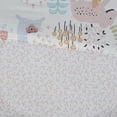 thumbnail image 6 of Home Essence Kids Blush Animal Print Reversible Cotton 5 Piece Comforter Set, Full/Queen, 6 of 20
