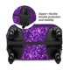 thumbnail image 2 of Fotbe Purple Glitter Funda Protectora para Equipaje, Antirrayones y Resistente a la Suciedad, Compatible con Maletas de 18 a 32 Pulgadas-X-Large, 2 of 7