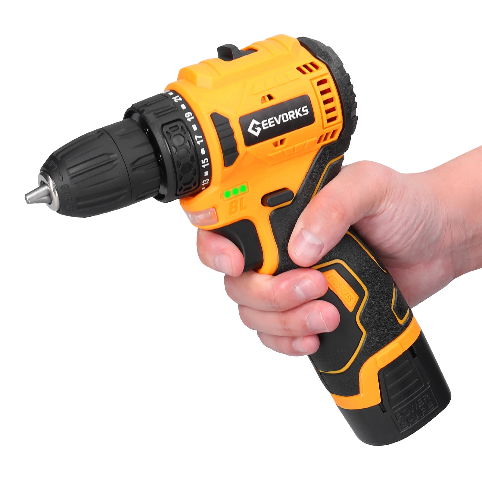 Electric Screwdriver,Lithium Drill Improvement Drill Improvement Power Drill Motor Rotation Adjustment Lithium Drill Rotation Adjustment Lithium Motor Rotation Adjustment Driver Drill Motor