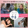 thumbnail image 4 of NARMO Original Devil's Eye 925 Sterling Silver Hoop Earrings AAA CZ for Women Jewelry Gift, 4 of 5