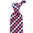 thumbnail image 3 of Scott Allan Mens Gingham Plaid Necktie, 3 of 5
