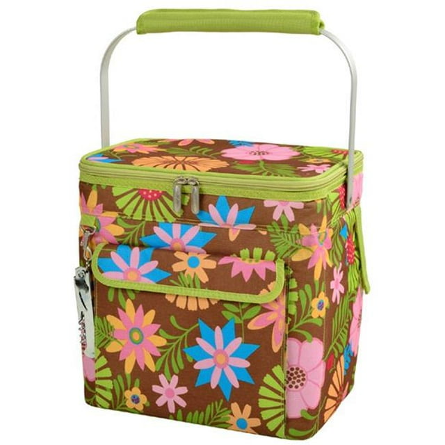 Picnic at Ascot 406-F Refroidisseur Floral Polyvalent - 24 Canettes - Floral