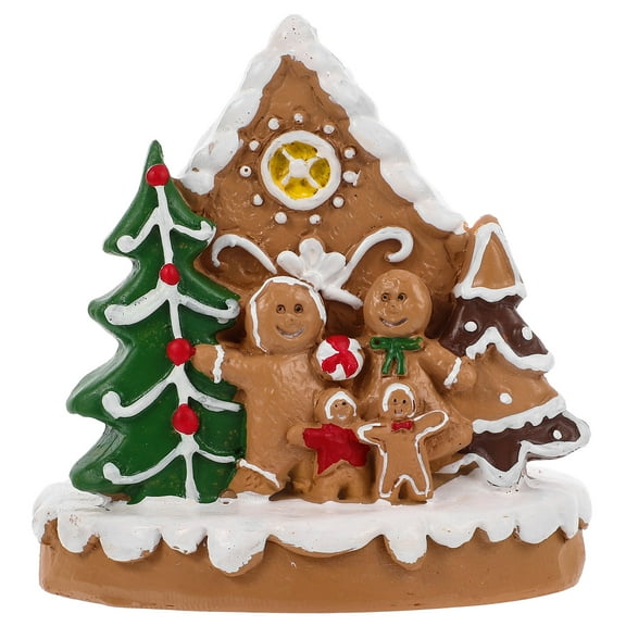 TINKSKY gingerbread village houses Gingerbread House Ornament Multi Decorative Centerpiece for Home Decor 1Set