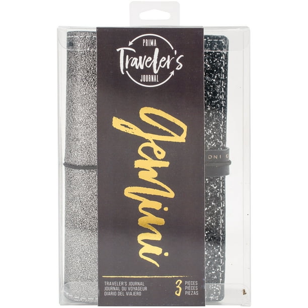 Prima Traveler's Journal Personal Size 5"X7.5" Gemini - Walmart.com