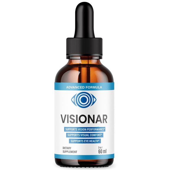 Visionar Vision Support Drops Advanced Formula Eye Health Supplement 30 Servings