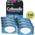 thumbnail image 2 of 2X-Cottonelle Fresh Care Flushable Wet Wipes, Adult Wet Wipes, 8 Flip-Top Packs, 42 Wipes Per Pack (336 Total Flushable Wipes), Packaging May Vary, 2 of 3