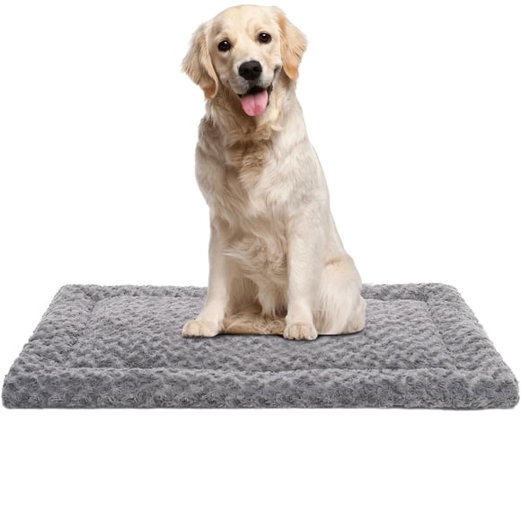 Cama para Perro Grande y Mediano MADELALU Gris Lavable y Acogedora
