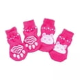 thumbnail image 1 of 3x 4 Uds. Calcetines Suaves de Punto para Mascotas, Calcetines Antideslizantes de Dibujos Animados Bonitos para Perros Pequeños, Productos Transpirabl 3 piezas, 1 of 8
