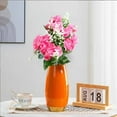 thumbnail image 5 of High-end Artificial Flowers Artificial Flowers 5 Forks 15 Mini Roses Home Decoration Plastic Flowers(Without a Vase), 5 of 9