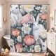 thumbnail image 5 of CREATITOY Easter Shower Curtain Waterproof Bathroom Decor for Holiday Party Home Use, 5 of 6