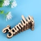 thumbnail image 4 of 30 piezas de palabras familiares, letreros decorativos de madera para colgar en el hogar, rodajas de madera, 4 of 8