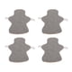 thumbnail image 2 of Almohadillas menstruales lavables a prueba de fugas, suaves, transpirables, fuertes, absorbentes, reutilizables, almohadillas femeninas para mujeres, 4 Uds., 2 of 8
