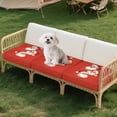 thumbnail image 4 of Xixirimido Couch Cushion Covers 3Piece Seat Cushion Cover Stretch Couch Cover Sectional Sofa Slipcovers Furniture Protector, Christmas Santa Claus Red, 4 of 8