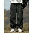 thumbnail image 2 of Pantalones ZAFUL de pana con bolsillo plano para hombre y mujer, 2 of 5