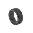 thumbnail image 3 of Anillo giratorio para hombre de 8 mm, anillo silencioso de acero de titanio para ansiedad, alivio del estrés, negro No. 9 59,8 mm/2,4 pulgadas YUNYI BRAND  Deportes, 3 of 8