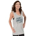 thumbnail image 4 of Shine Embrace Autistic Awareness Tank Top T Shirts Men Women Brisco Brands S, 4 of 6